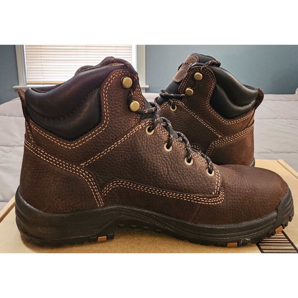 Danner® (Men's 8.5 D) Caliper™ Waterproof Work Boots in Brown - $190 - Picture 8 of 12